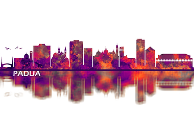 Padua Italy Skyline