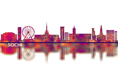 Sochi Russia Skyline