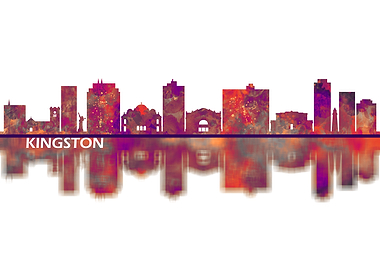 Kingston Jamaica Skyline