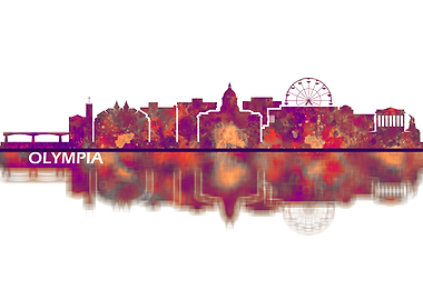 Olympia Washington Skyline