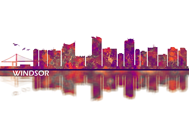 Windsor Canada Skyline