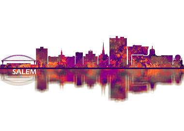 Salem Oregon Skyline