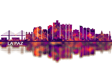 La Paz Bolivia Skyline