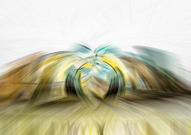 Abstract Photo Travel Art