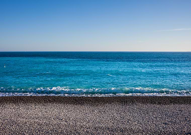 Pebble Beach And The Sea