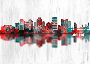 Adelaide Australia Skyline