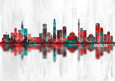 Antalya Turkey Skyline