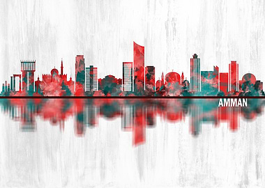 Amman Jordan Skyline