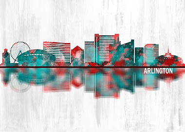 Arlington Texas Skyline