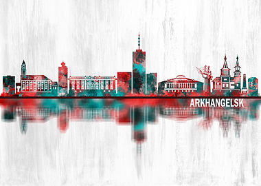 Arkhangelsk Russia Skyline