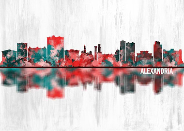 Alexandria Egypt Skyline