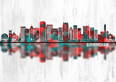 Birmingham Alabama Skyline