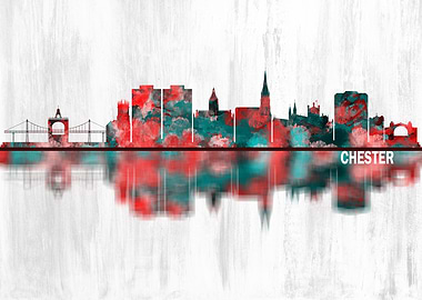 Chester England skyline