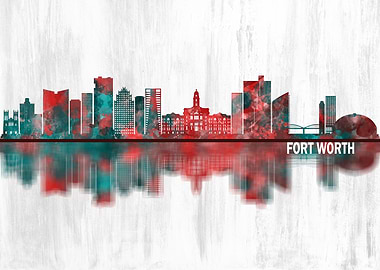 Fort Worth Texas Skyline
