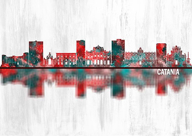 Catania Italy Skyline