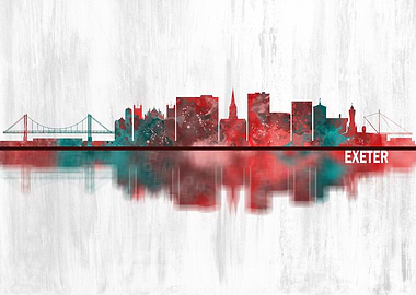 Exeter England Skyline