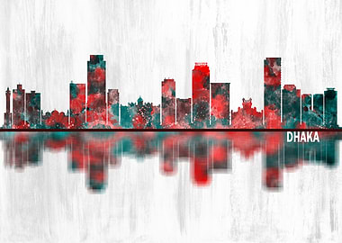 Dhaka Bangladesh Skyline