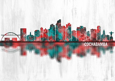 Cochabamba Bolivia Skyline