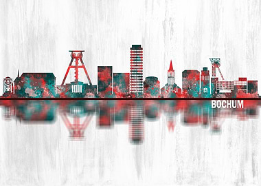 Bochum Germany Skyline