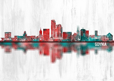 Gdynia Poland Skyline