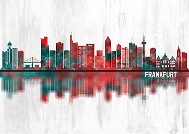 Frankfurt Germany Skyline