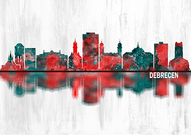 Debrecen Hungary Skyline