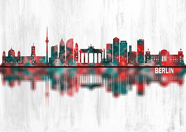 Berlin Germany Skyline