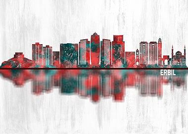 Erbil Iraq Skyline
