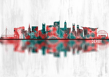 Derby England Skyline