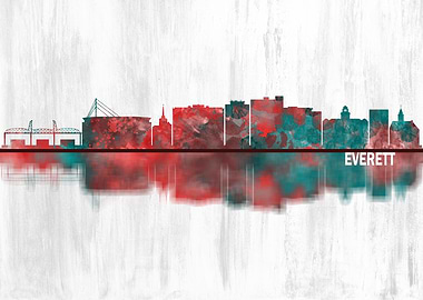 Everett Washington Skyline