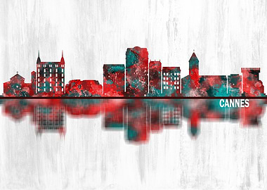 Cannes France Skyline