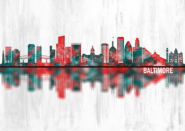 Baltimore Maryland skyline