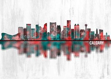 Calgary Canada Skyline