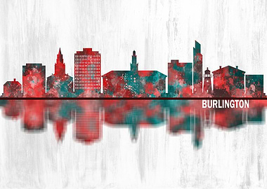 Burlington Vermont Skyline