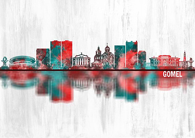 Gomel Belarus Skyline