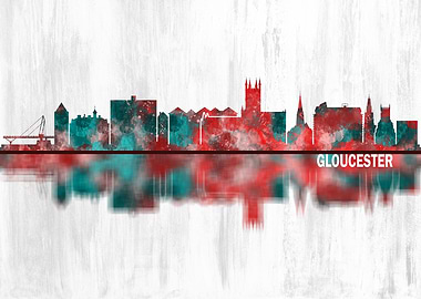 Gloucester England skyline
