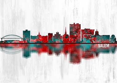 Salem Oregon Skyline