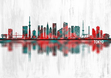 Tokyo Japan Skyline
