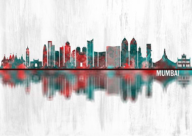 Mumbai Maharashtra Skyline