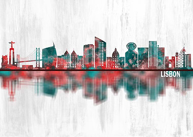 Lisbon Portugal Skyline