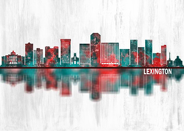 Lexington Kentucky Skyline