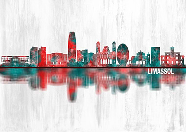 Limassol Cyprus Skyline