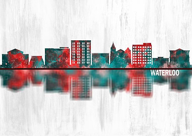 Waterloo Iowa Skyline