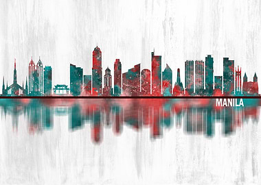 Manila Philippines Skyline