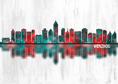 Wenzhou China Skyline