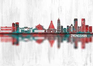 Zhongshan China Skyline