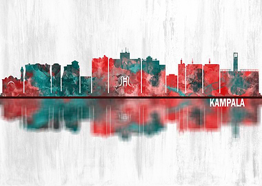 Kampala Uganda Skyline