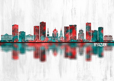 Ryazan Russia Skyline
