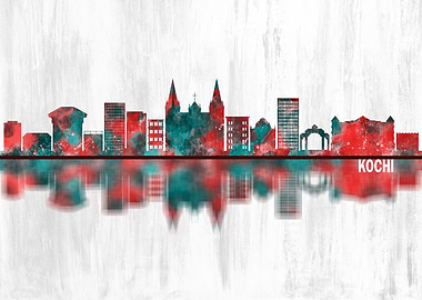 Kochi India Skyline