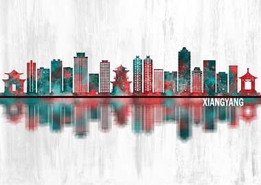 Xiangyang China Skyline